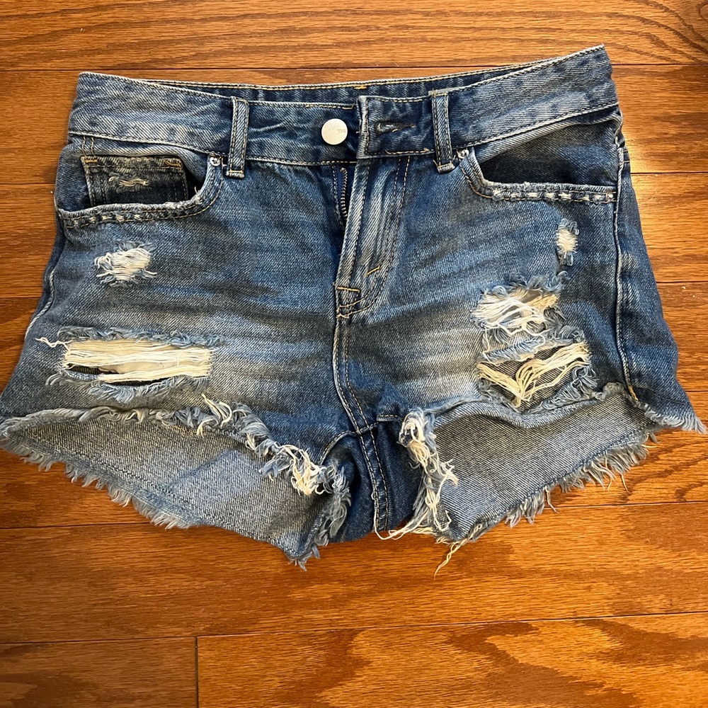 Dark wash denim Jean shorts